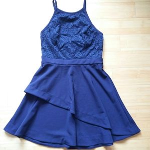 -NWT- Speechless High Halter Lace Dress